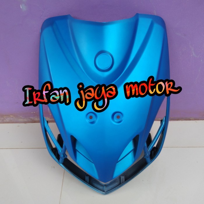 Tameng panel body depan Yamaha Mio Smile biru doff