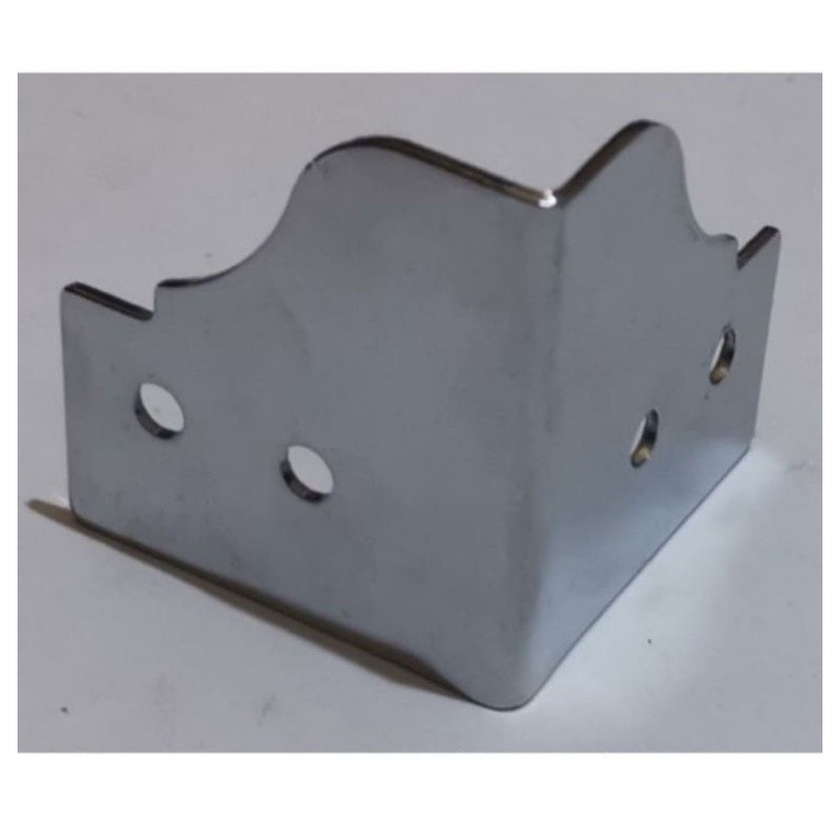 besi siku pojok corner silver SB750 pesek kecil hardcase hard case siku besi speaker samping hardcas