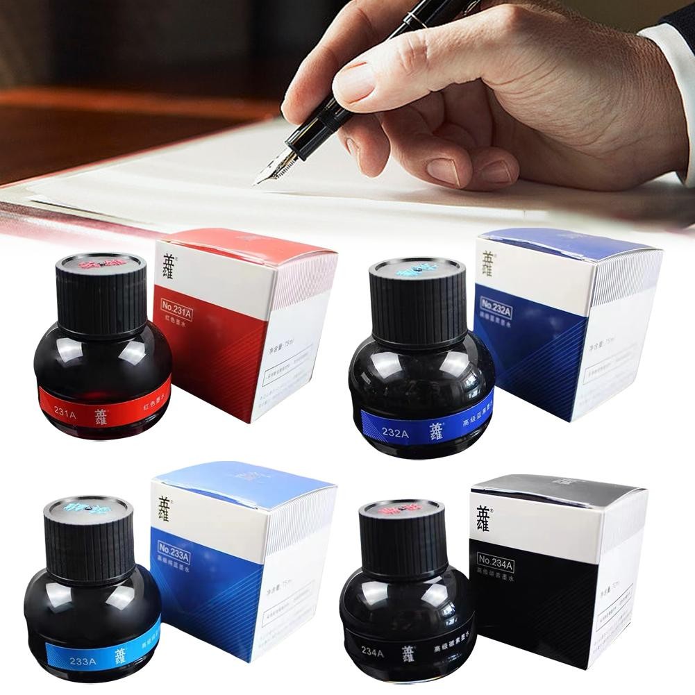 

Hero Ink 70ml Fountain Pen Refill Ink Stationery School Ink Tools Colored Pens Bottles Supplies Office Fountain Supplies Of R1C6