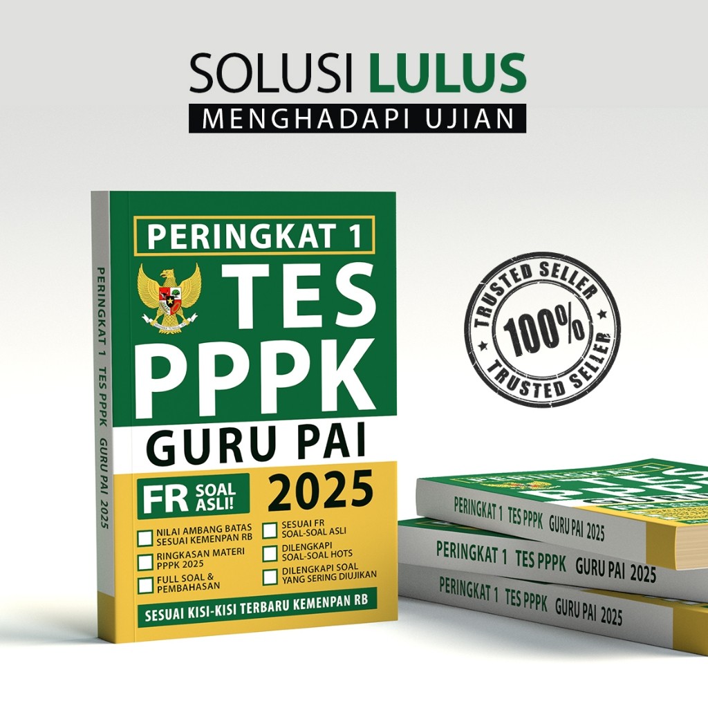 BUKU PPPK GURU PAI 2025 - Peringkat 1 PPPK GURU PAI 2025