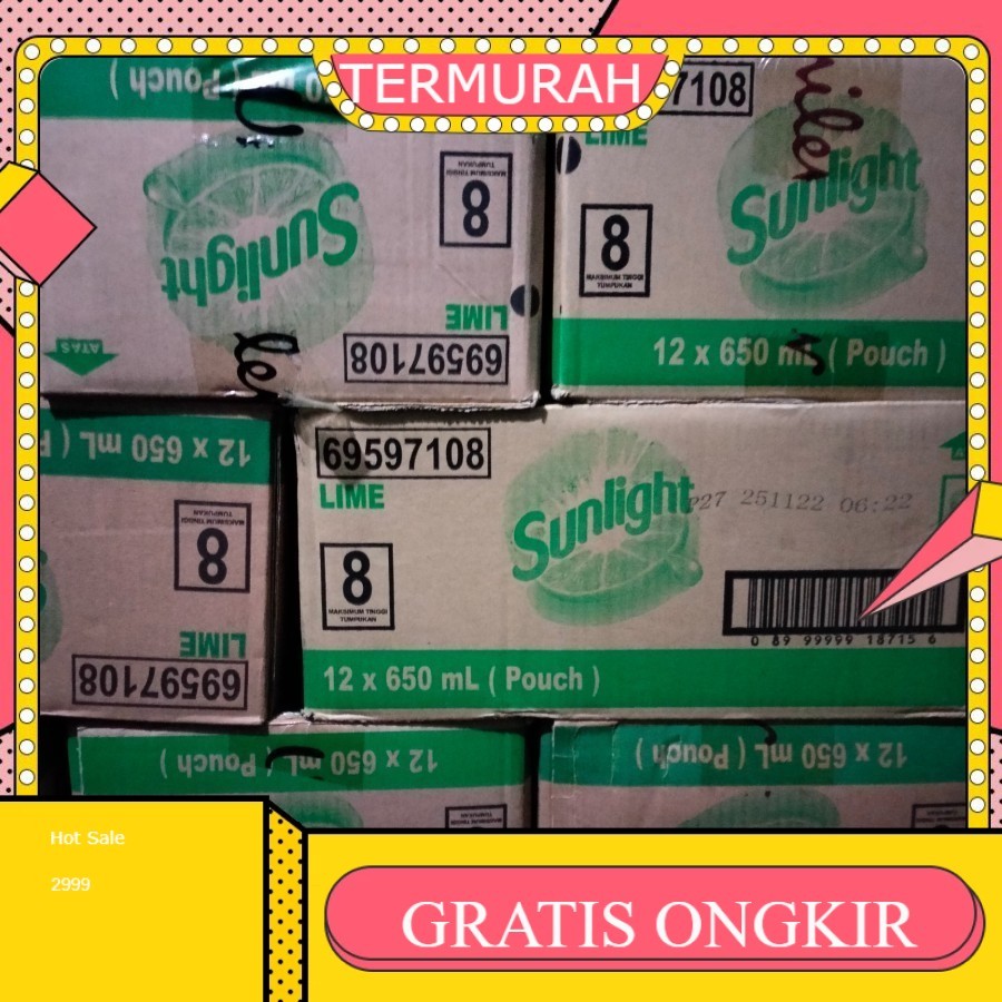 

SUNLIGHT 635 ml 1 DUS (isi 12 pcs)