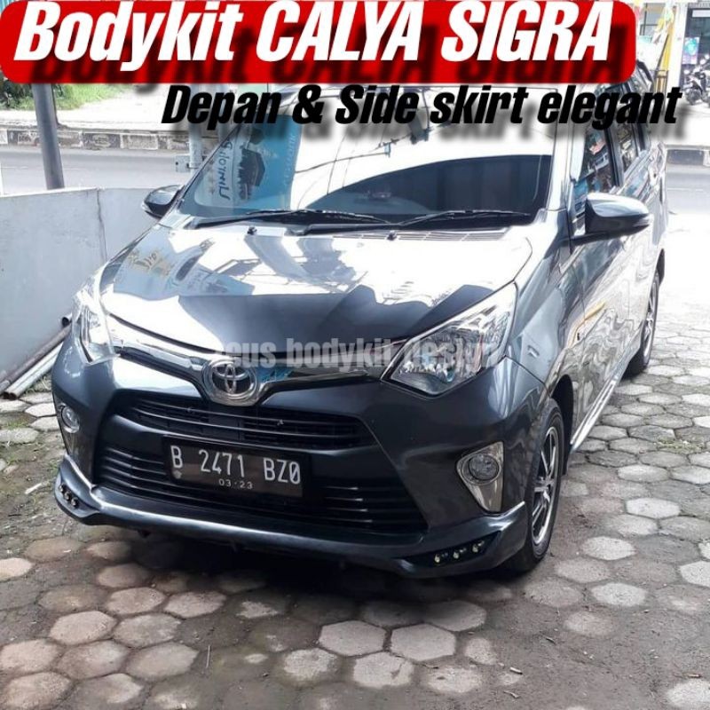 Bodykit Calya Sigra old Depan dan side skirt