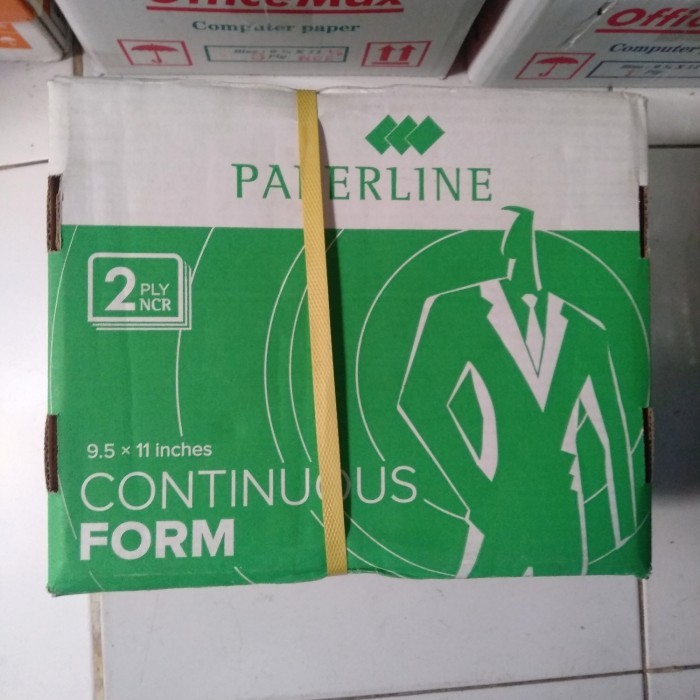 

Continuos form 2 play paperline 9 1/2 x 11 / kertas komputer 2 play