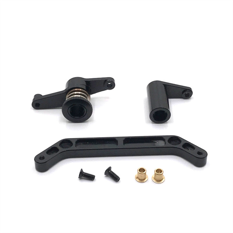 Metal Steering Assembly Steering Bellcrank Set for JLB Racing CHEETAH 11101 21101 J3 Speed 1/10 RC C