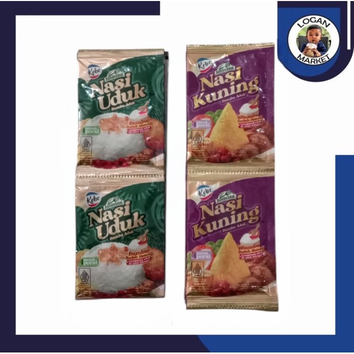 

Kobe Bumbu Nasi Uduk Nasi Kuning 10 Pcs Sachet 10Pcs
