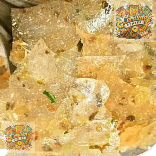 

CC KERIPIK KACA ASIN DAUN JERUK 500gr Keripik Kaca Pedes Daun Jeruk Keripik Kaca Cabe Ijo Kripca