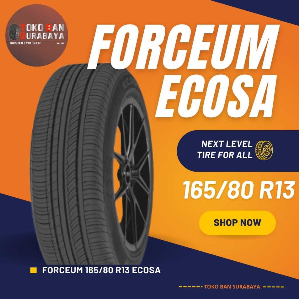 READY Ban Mobil Forceum 165/80 R13 165/80R13 16580R13 16580 R13 165/80/13 R13 R 13 ECOSA
