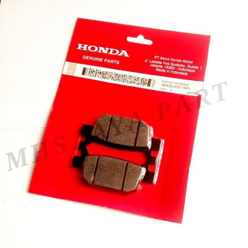 DISPAD KAMPAS REM BELAKANG PCX NEW ABS NON ABS (K97)