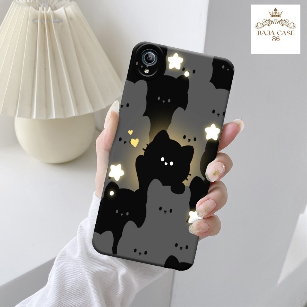 Softcase Vivo y91c - Rajacase-  Casing Vivo y91c - Motif case kartun - Vivo - Softcase Vivo y91c Pel