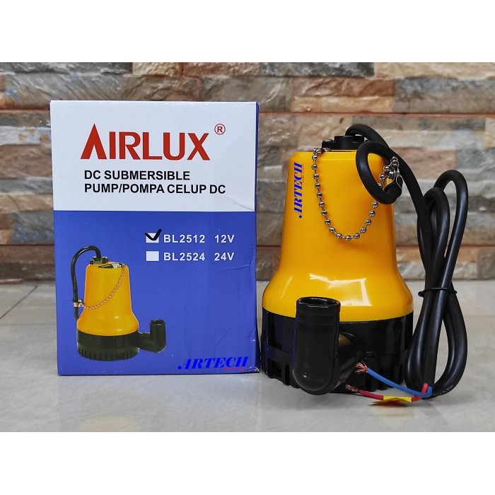 JP5822 AIRLUX BL2512 POMPA CELUP DC 12 V (SUBMERSIBLE PUMP)