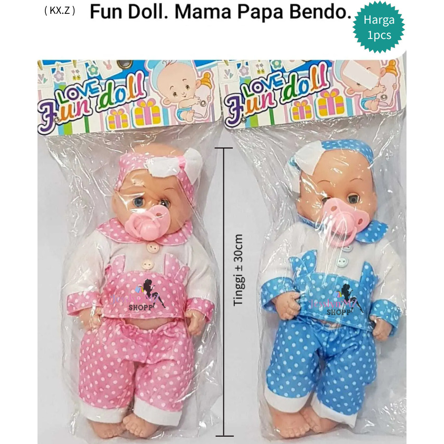 JMZ- Mainan Funny Doll Nangis / Mainan Boneka Bayi Nangis / Boneka Bayi Dot