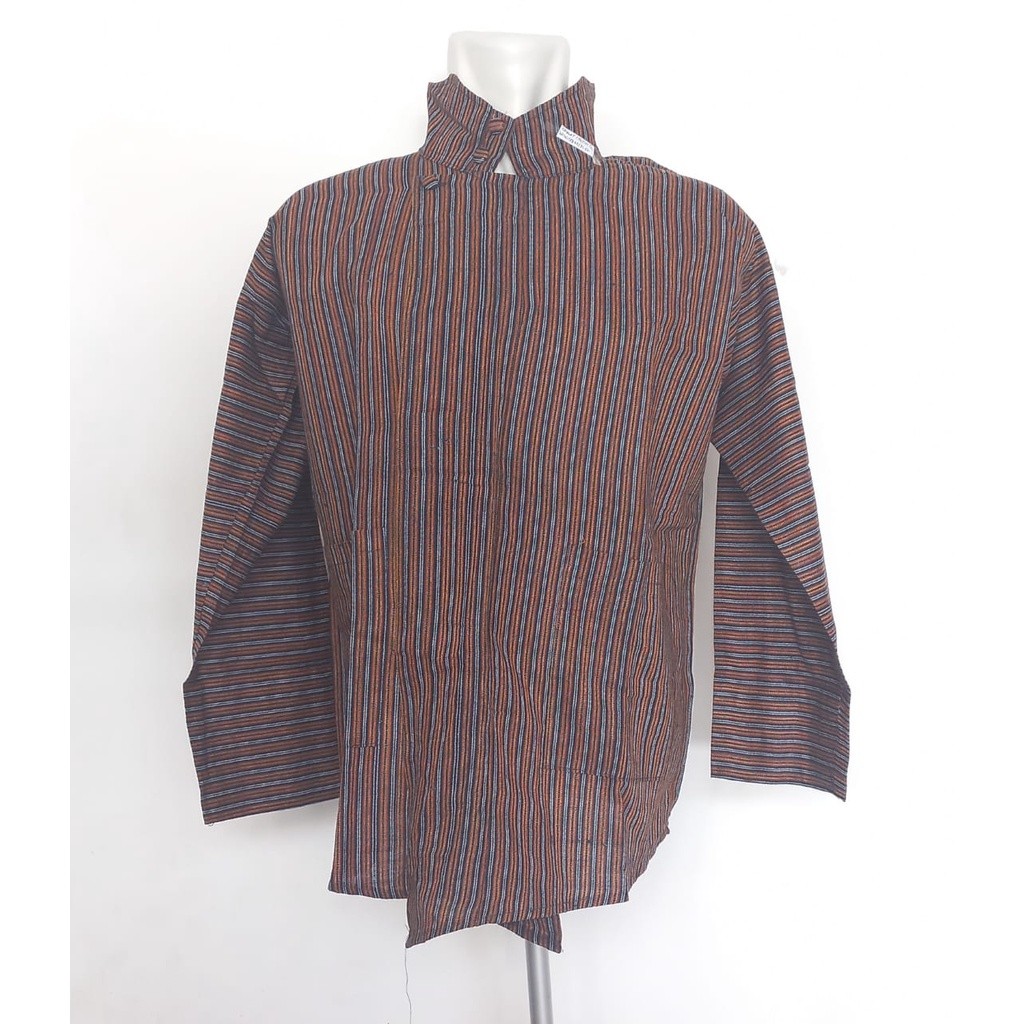 BATIK LURIK/SURJAN PRIA DESA ( SIZE : L, XL ) Lurik