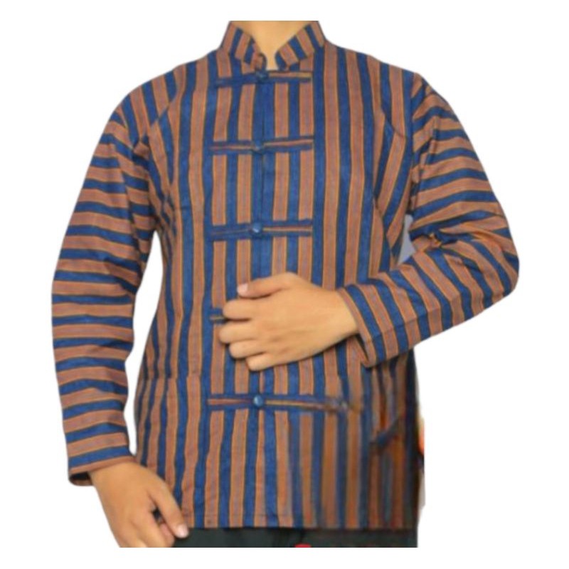 Baju Koko Lurik Sanghai Koko Surjan Lurik Surjan Koko Lurik Sanghai