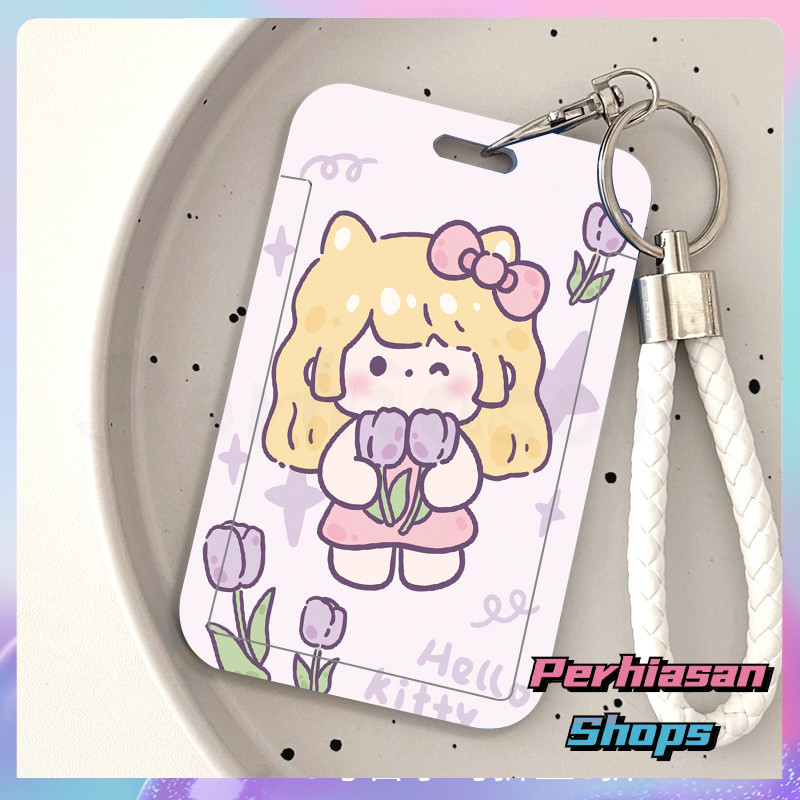 

ID CARD HOLDER MOTIF KAWAII TEMPAT KARTU PHOTOCARD PHOTO CARD Dilengkapi Dengan Tali Tangan Berkualitas Tinggi Mendukung Diskon Untuk Pembelian Grosir,Cewek kartun yang memegang bunga tulip