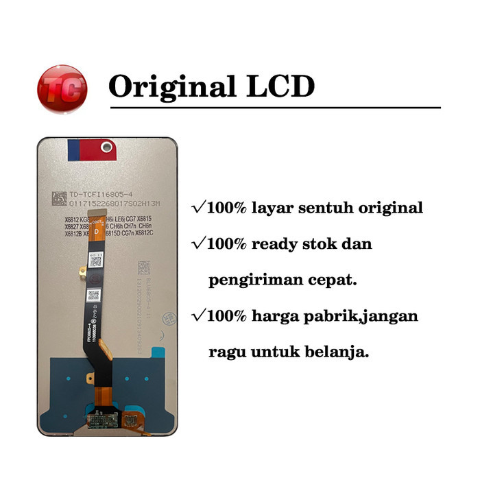Original Lcd OPPO A57 4G fullset ori asli Layar hp touchscreen Sentuh Versi Tinggi COD - LCD OPPO A5