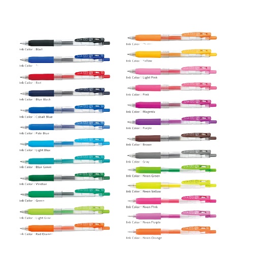 

Zebra Sarasa Clip Gel Pen 0.5 mm Pulpen