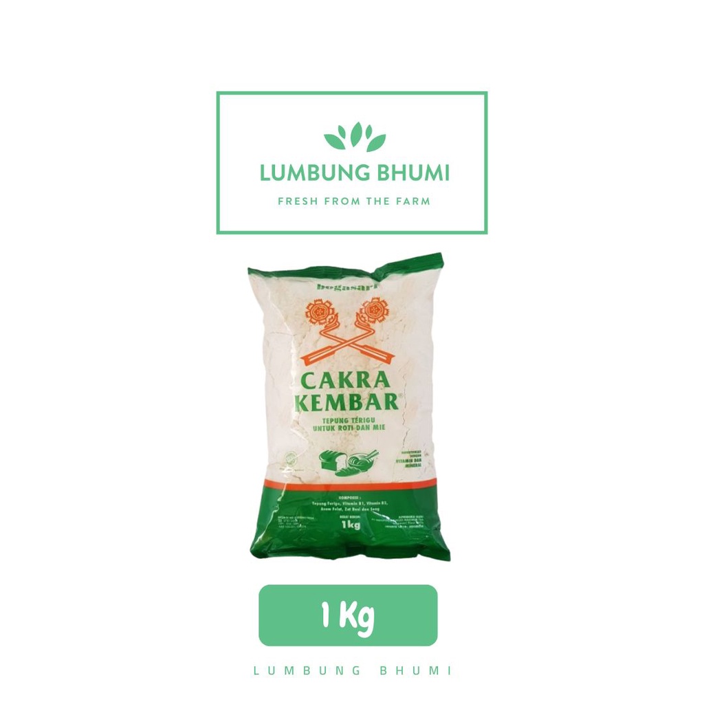 

LB Live - Tepung Cakra Kembar Transparan 1 Kg ( Bahan Pokok )
