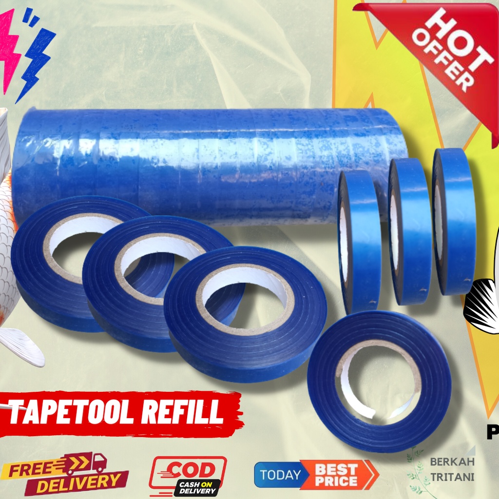 Tapetool Refill Tape Tapetool Isi Ulang Pita Tapetool