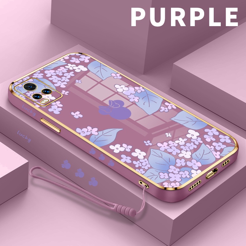 SOMYEE For Vivo Case For Vivo V20 2020 2021 V20 SE Y70 2020 V21 4G 5G V21S V23 5G S12 V23E 4G 5G Y75