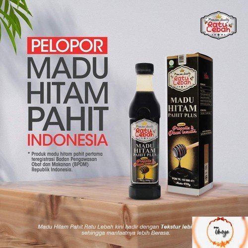 

Madu Hitam Pahit Ratu Lebah / Madu Hitam Ratu Lebah Plus Propolis