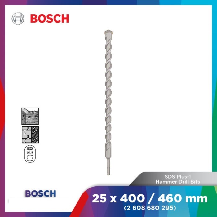 BOSCH matabor beton SDS PLUS 25X460 MATABOR TEMBOK 25 MMX460 MM