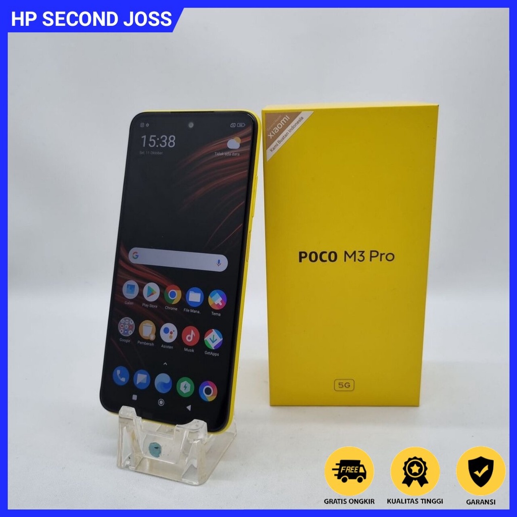 Poco M3 Pro 5G Ram 6/128 GB (Second Bergaransi)