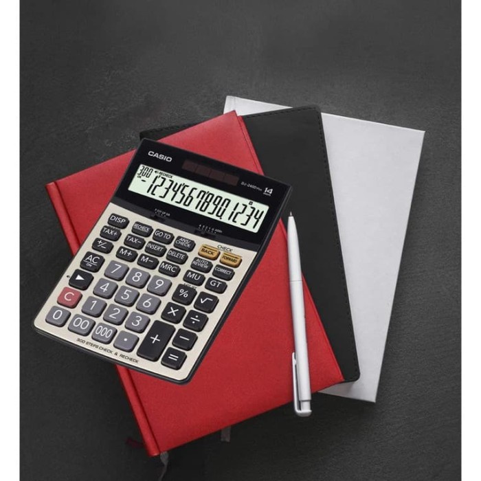

Casio Practical Check Calculator DJ-240D Plus