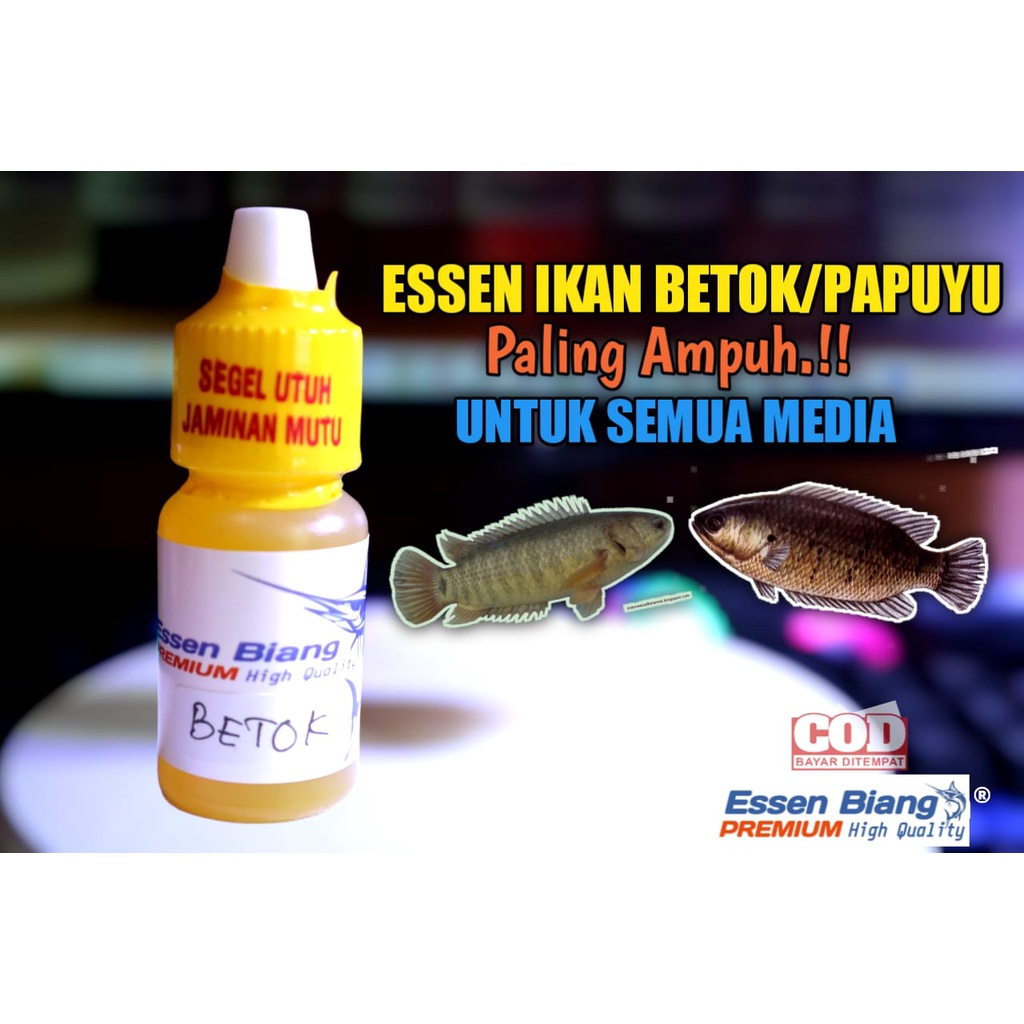 Essen Khusus Ikan Betok Liar/Papuyu Air Tawar Murah
