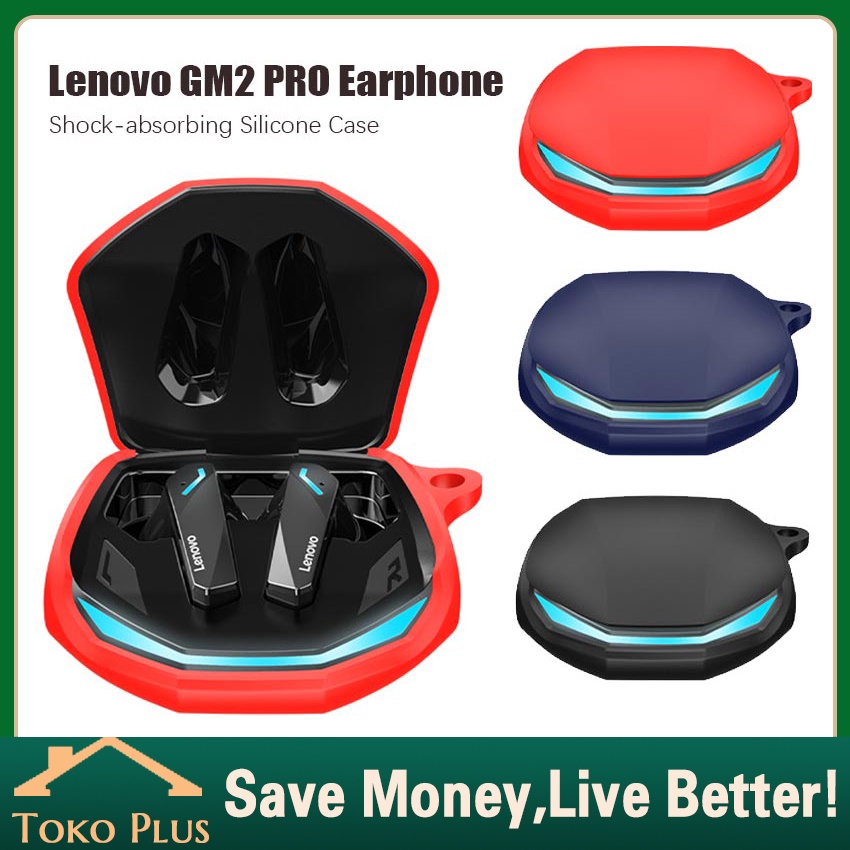 Pelindung Monster X Lenovo GM2 Pro Case Silikon Hard case Penyerap Goncangan Untuk earphone Lenovo G
