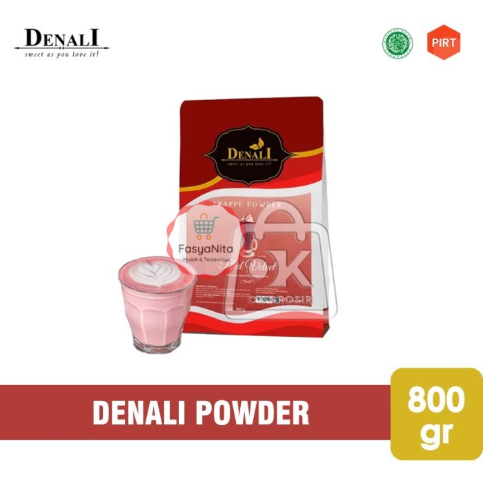 

Bubuk Minuman Denali Red Velvet / Powder Red Velvet (800 gr) - FasyAnita Mart Denpasar