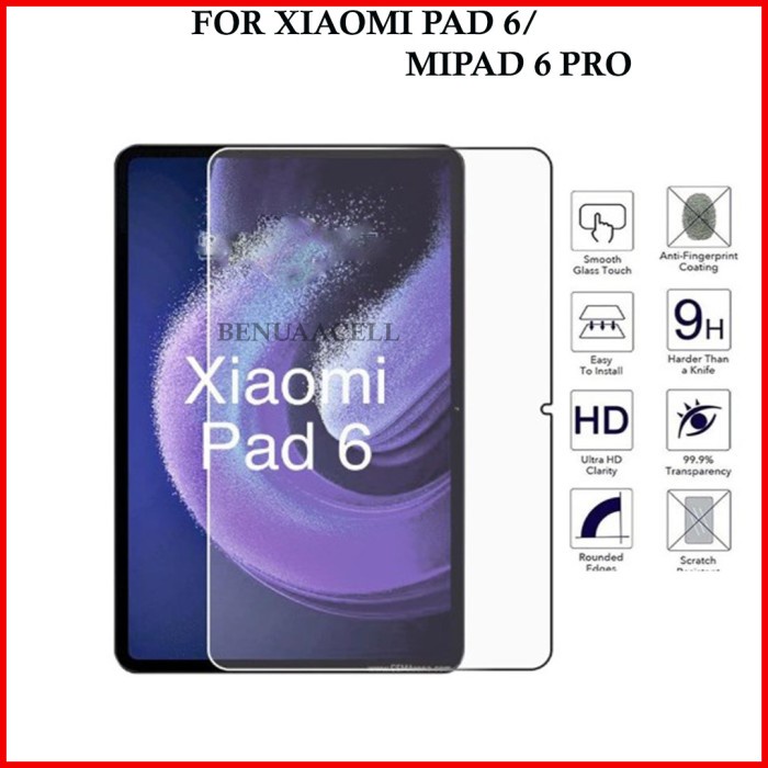 TEMPERED GLASS FOR XIAOMI PAD 6 11.0 ANTI GORES MIPAD 6 PRO