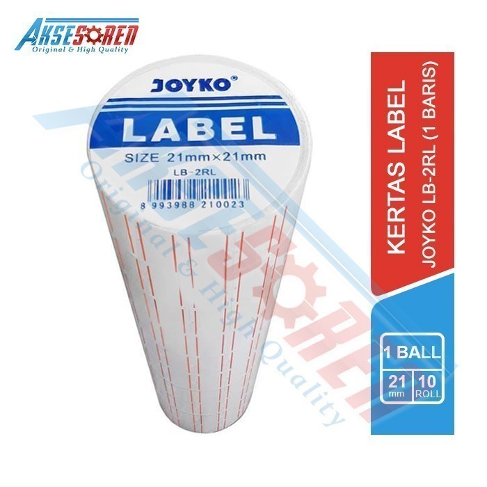 

Mesin Label Harga Joyko MX-5500M / Alat Cetak Lebel 1 Line Baris - Random