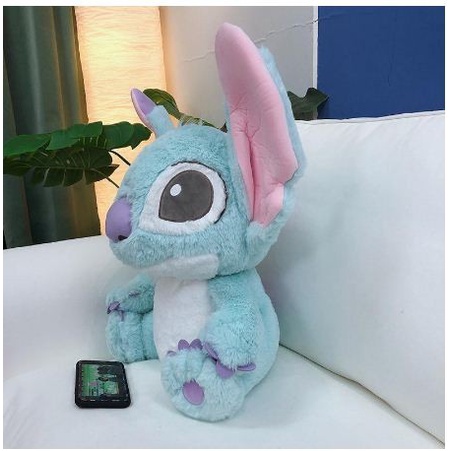 BONEKA STITCH ORI DISNEY JUMBO 50CM BIRU WANGI ADA TAG  DISNEY - Biru Tua