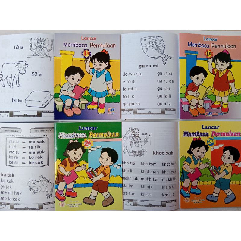 Buku Membaca Anak TK DAN SD Kelas 1 Lancar