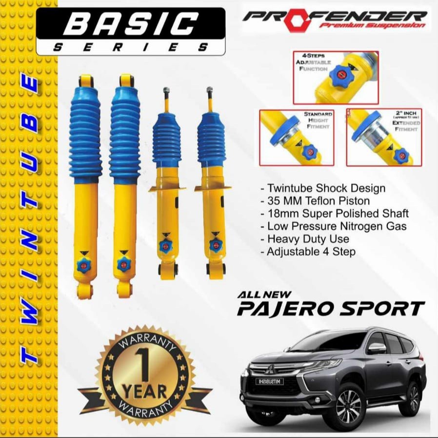 Shockbreaker Profender Adjustable Mitsubishi Pajero Sport