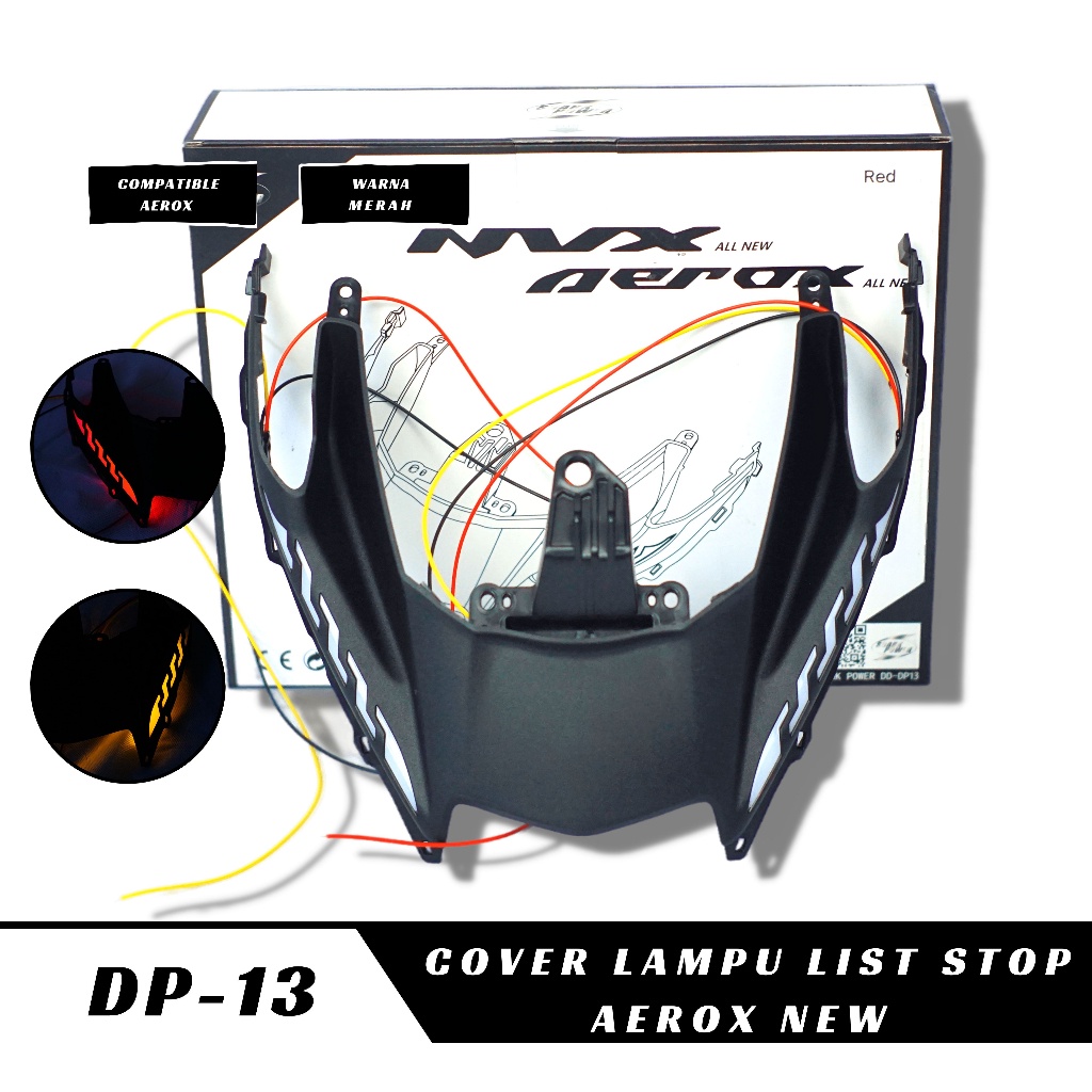 Lampu Undertail Xcase Aerox 155 New Connected Aerox 155 Old Sein Led Running Furious Racing