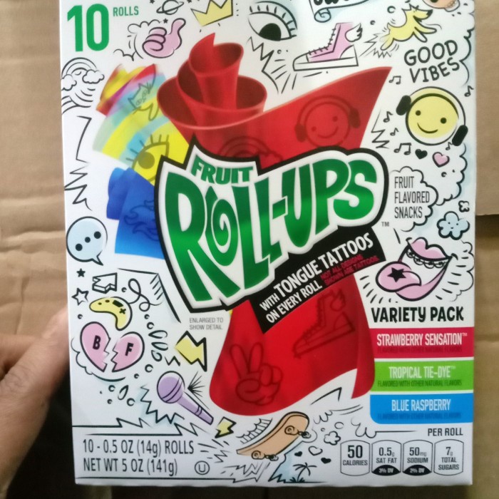 

✨PROMO✨ -fruit roll up variety pack/permen roll