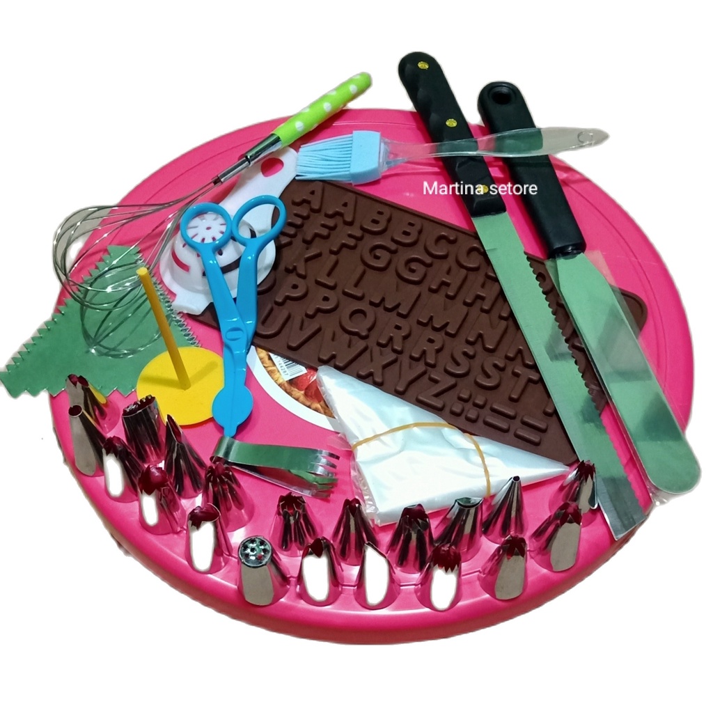 alat dekorasi kue/alat penghias kue pernikahan ulang tahun dll