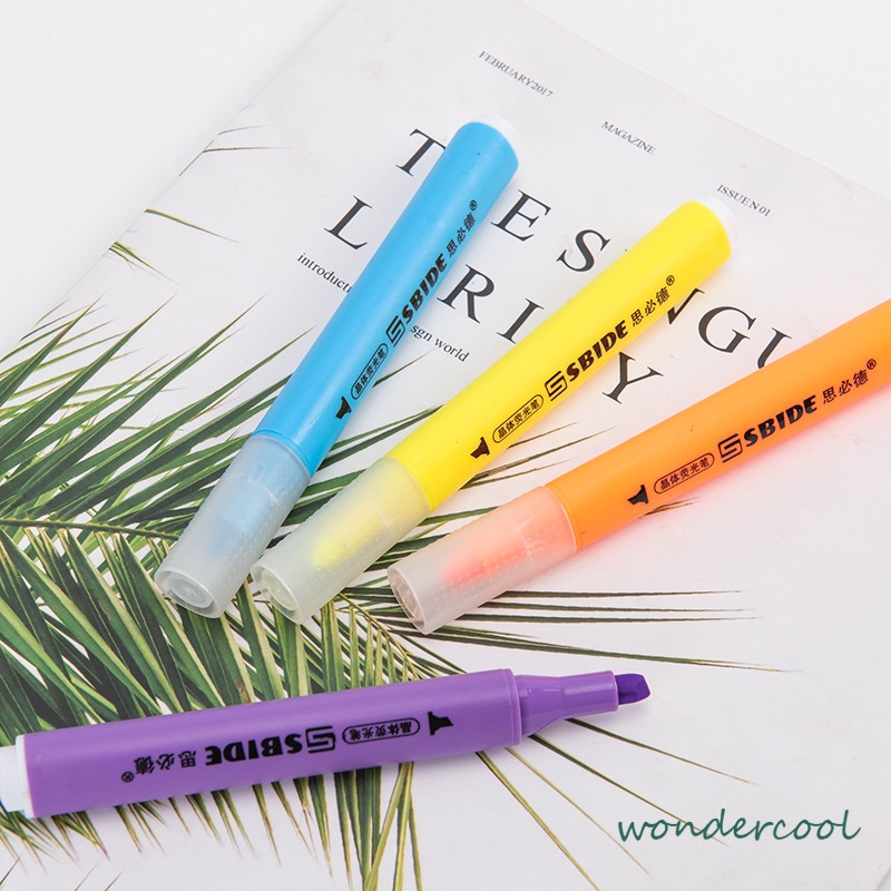 

Spidol Highlighter segi tiga Journal Marker Warna Pen Alat Tulis Replacement Stabilo-Won