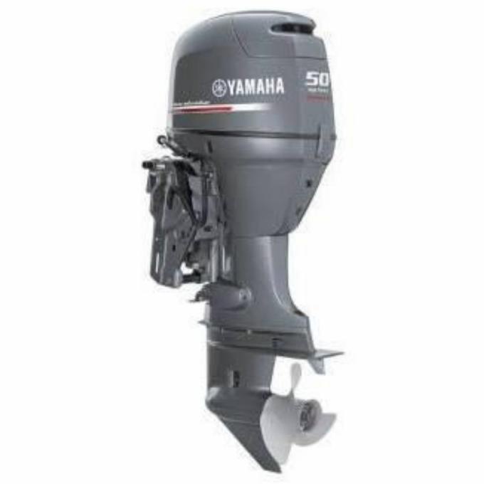 Dp Yamaha 50Hp 4Stroke F50Cetx Mesin Tempel Kapal 50Pk 4Tak Remote