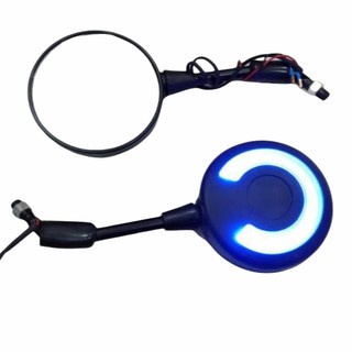 Spion Model Scoopy Lampu Led Spion Variasi Bulat Universal Scoopy,Fino,Vespa,Mio,Vario Dll