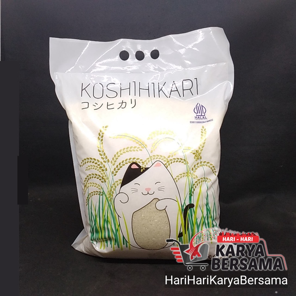 

KOSHIHIKARI BERAS JEPANG 5KG