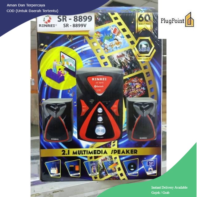 SPEAKER RINREI SR-8899 V BT+FM