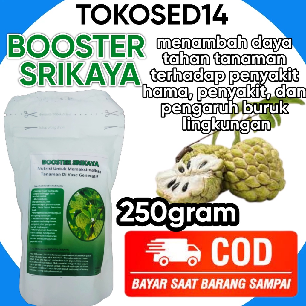 SRIKAYA BOOSTER,Pupuk organik booster Srikaya