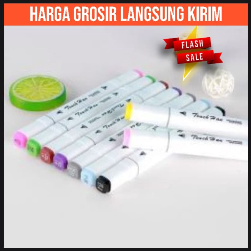 

TS37 Spidol Warna Warni 1 Set Lengkap Ujung Ganda 12 Pcs Color Water Based Double Tip Marker