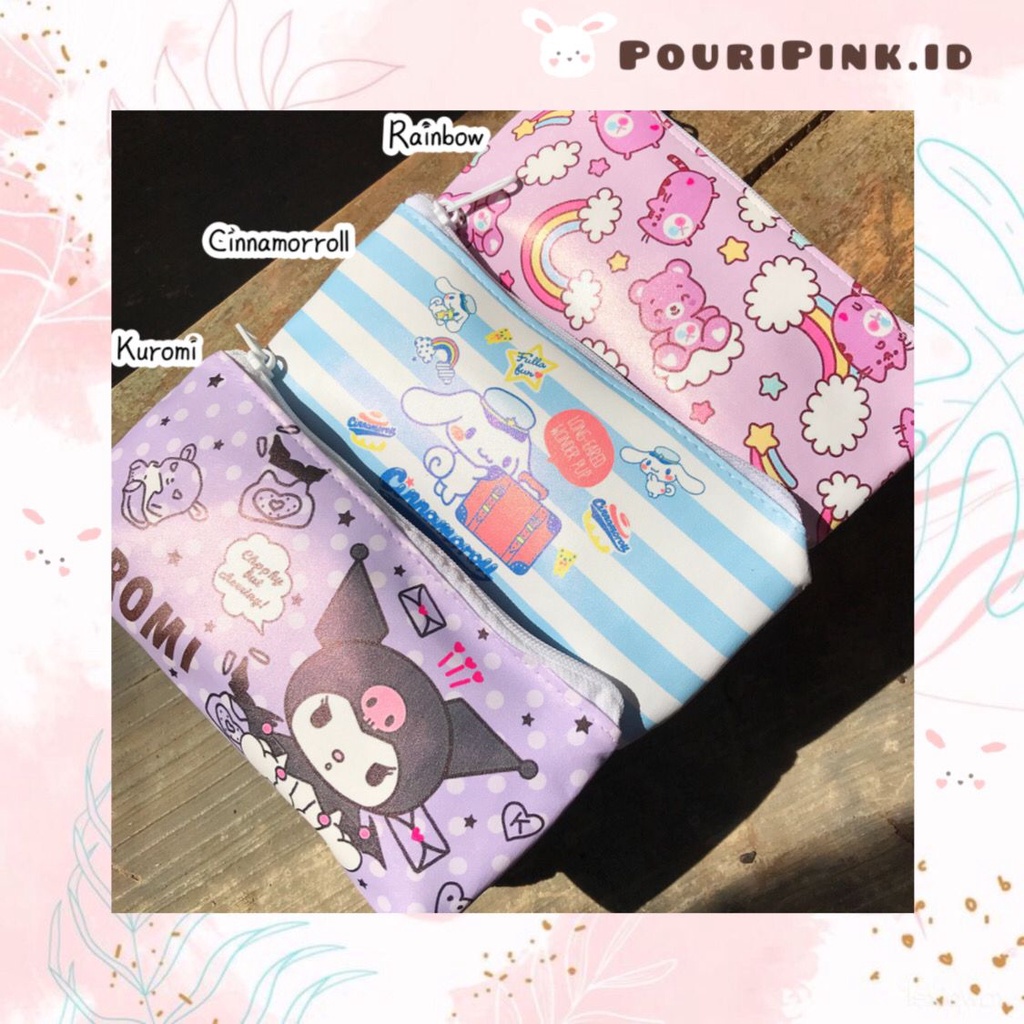 

GRATIS PULPEN Kotak Pensil Karakter Kuromi Cinnamorroll Rainbow Bear Lucu Aesthetic Pencil Case Cartoon Kawaii Alat Tulis Sekolah Anak Stationery Murah Tempat Pouch Penyimpanan Set Pulpen Pena Bujo Aksesoris Korea Atk Mtp Banjar Martapura PouriPink.id
