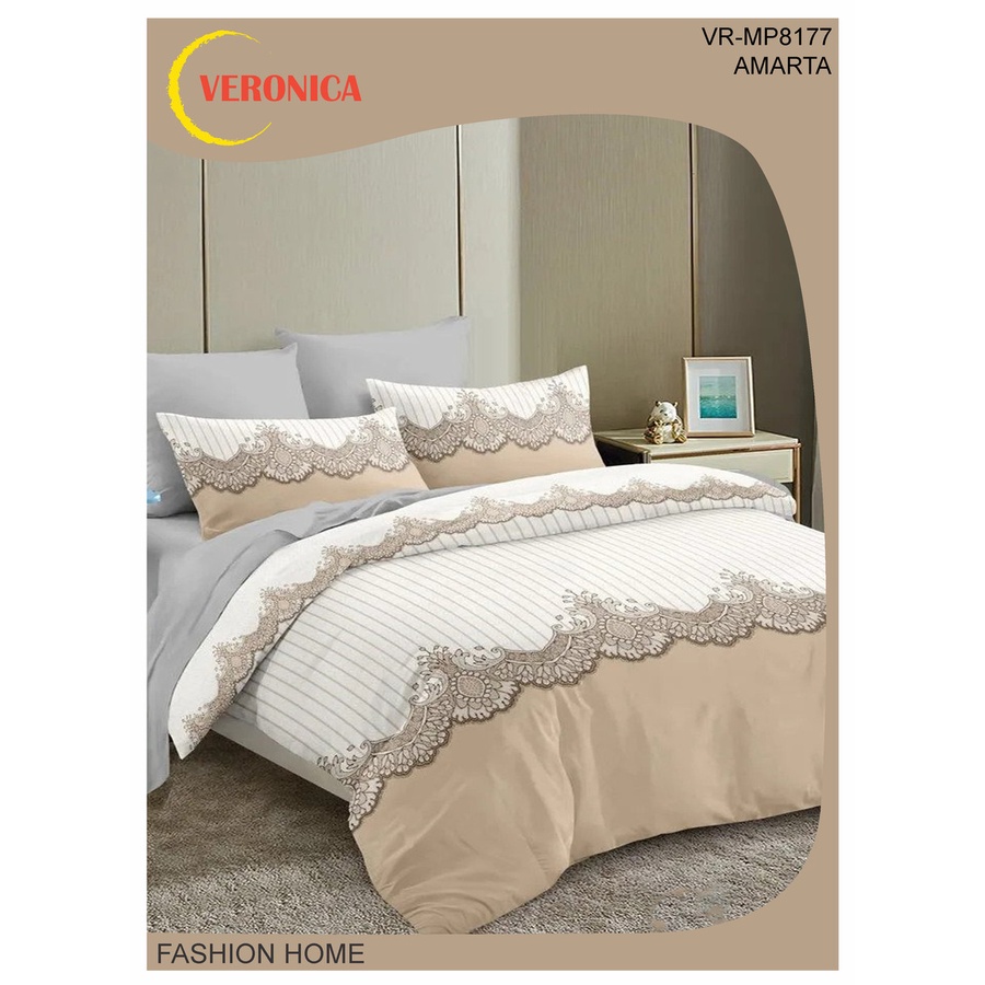 Idola Style Veronica Sprei 100 / 120 Micro Print Tinggi 30 cm MP-8177