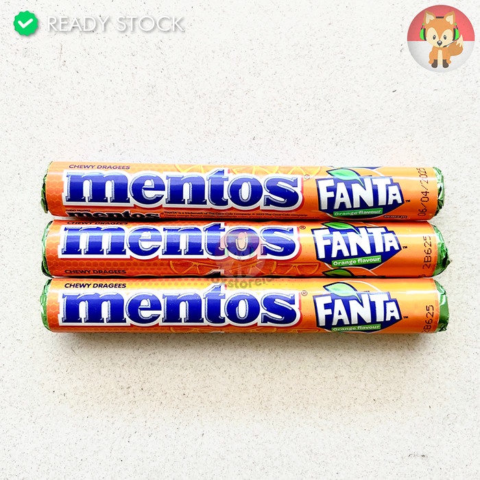 

Mentos Fanta Limited Edition 37g Impor