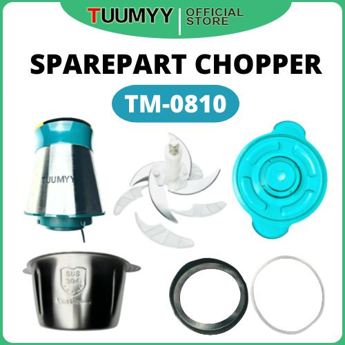 TUMMY [TUUMYY] SPAREPART MESIN PISAU WADAH KARET CHOPPER BLENDER STAINLESS TUUMYY 2L TM-8622 / TM-86