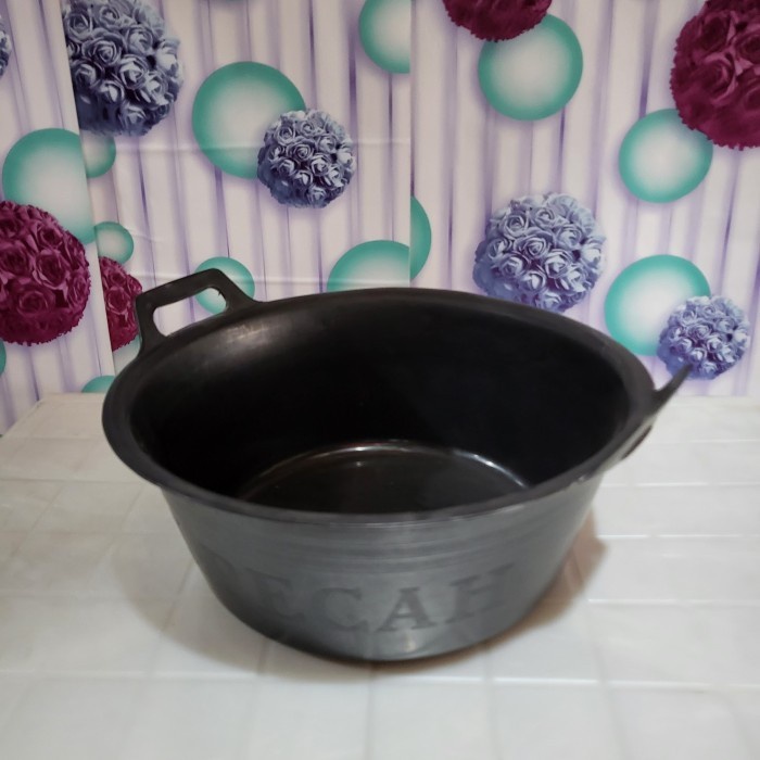 Baskom kuping kecil / baskom kuali kecil / baskom 37 hitam